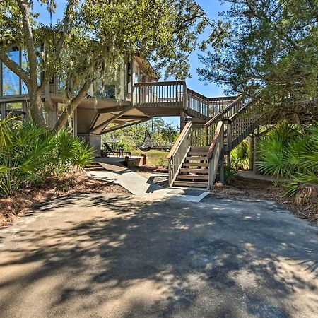Vila Airy Treehouse With Bikes Walk To Harbour Town! Hilton Head Island Exteriér fotografie