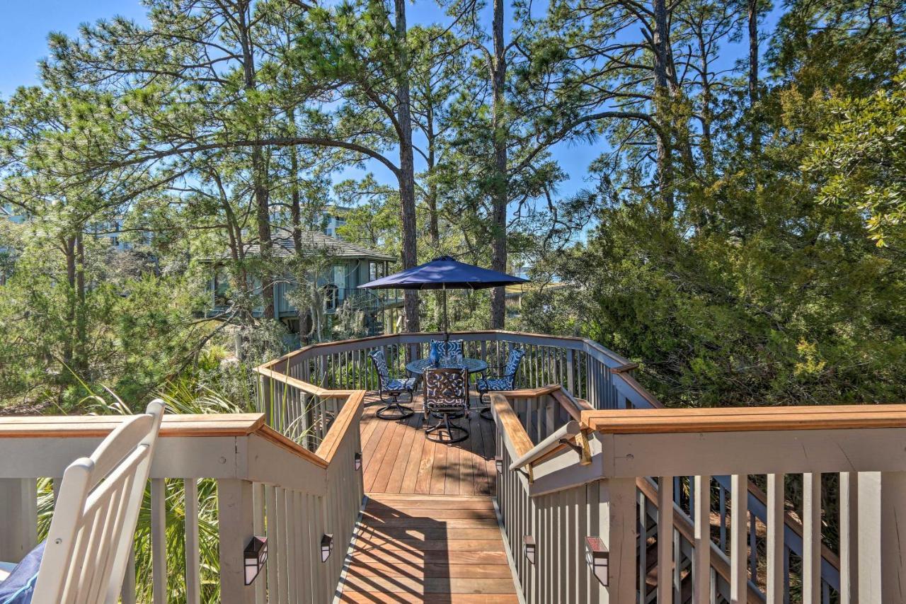 Vila Airy Treehouse With Bikes Walk To Harbour Town! Hilton Head Island Exteriér fotografie