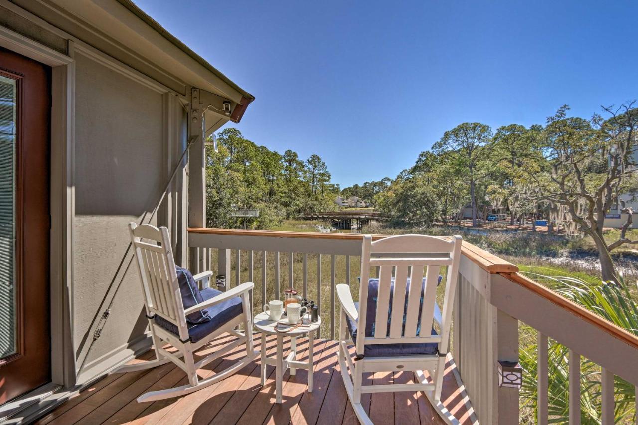 Vila Airy Treehouse With Bikes Walk To Harbour Town! Hilton Head Island Exteriér fotografie