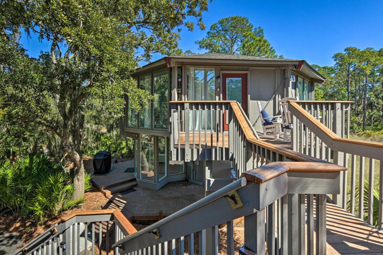 Vila Airy Treehouse With Bikes Walk To Harbour Town! Hilton Head Island Exteriér fotografie